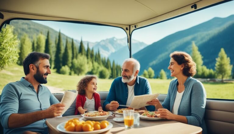 Aile ile Karavan Tatili